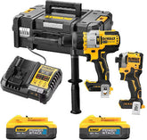 DCK2052H2T-QW Σετ Δράπανο & Παλμικό Κατσαβίδι 18V με 2 Μπαταρίες 5Ah και Θήκη